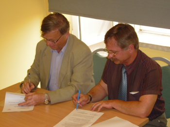 Od lewej: Janusz Gościniak, Paweł Kuciak