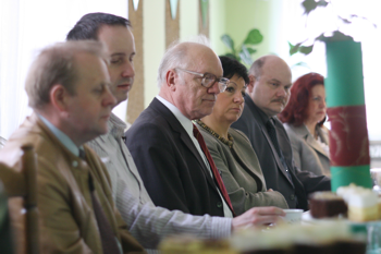 Od lewej: Andrzej Malatyński, Paweł Klak, Stefan Grys, Barbara Mroczkowska, Włodzimierz Walczak, Halina Ławniczak